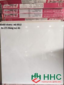 Gạch lát nền 60x60 bóng kiếng 8512
